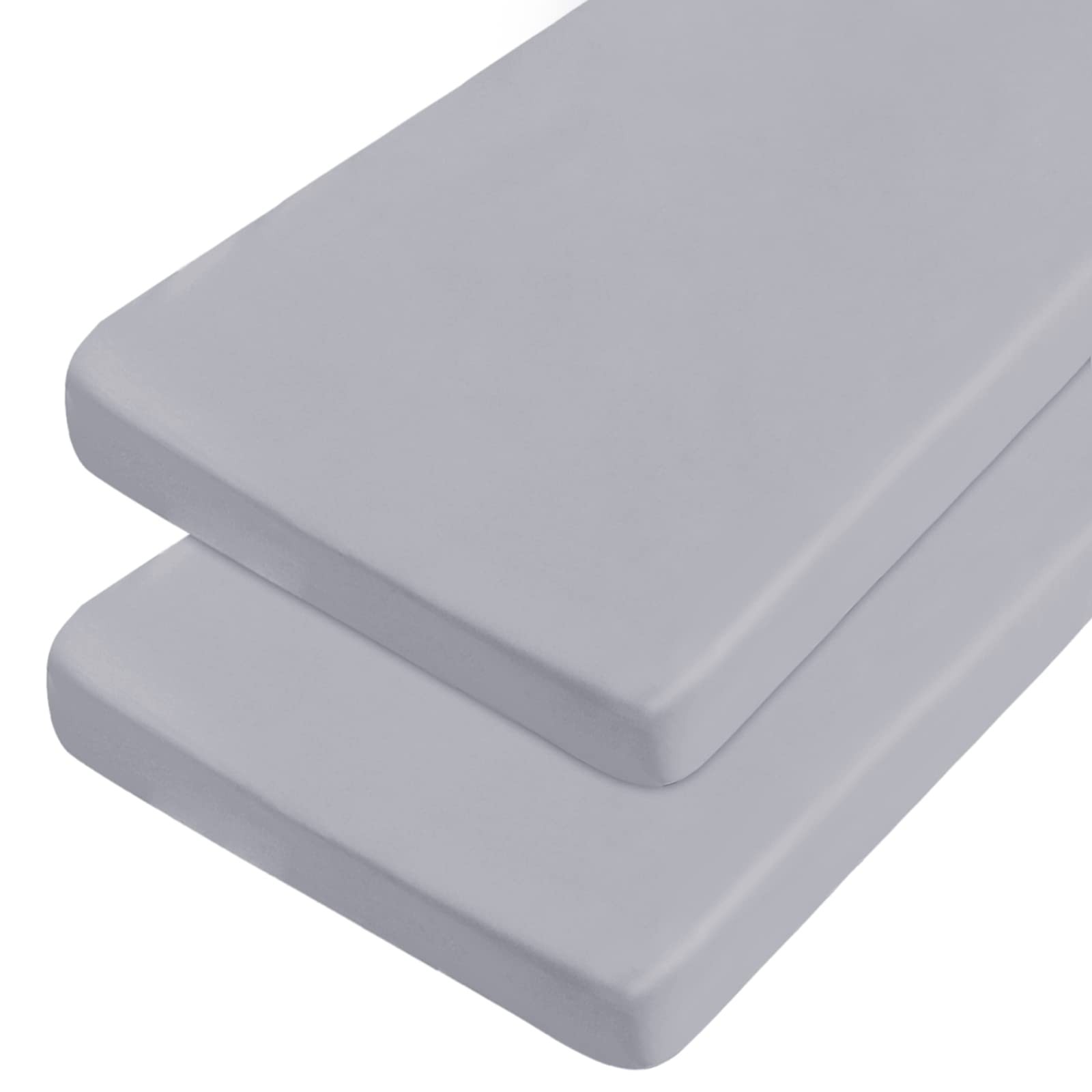 Cot Sheets 31" x 75", 2 Pack Cot Size Fitted with Narrow Twin/Camp Bunk/Rvs B... gallery