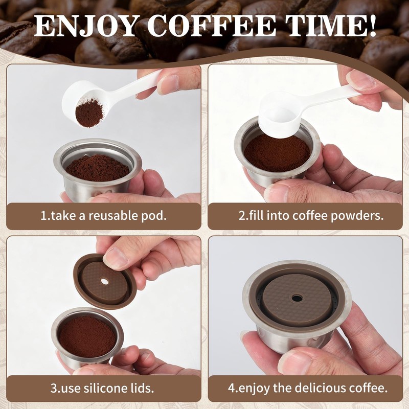 Sendoger Heart Design 80ml/2.7oz Double Espresso (80ml/2.7oz), Sliver gallery