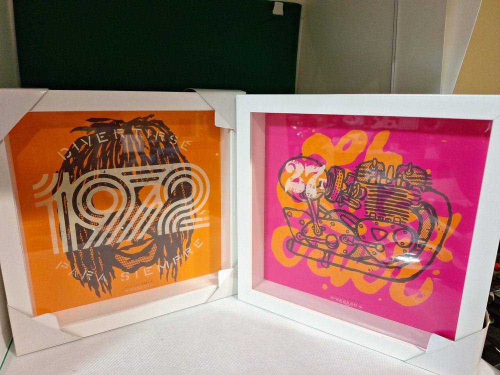2 Ikea Frame Art Work 1999. Have Fun Forever. 10x10