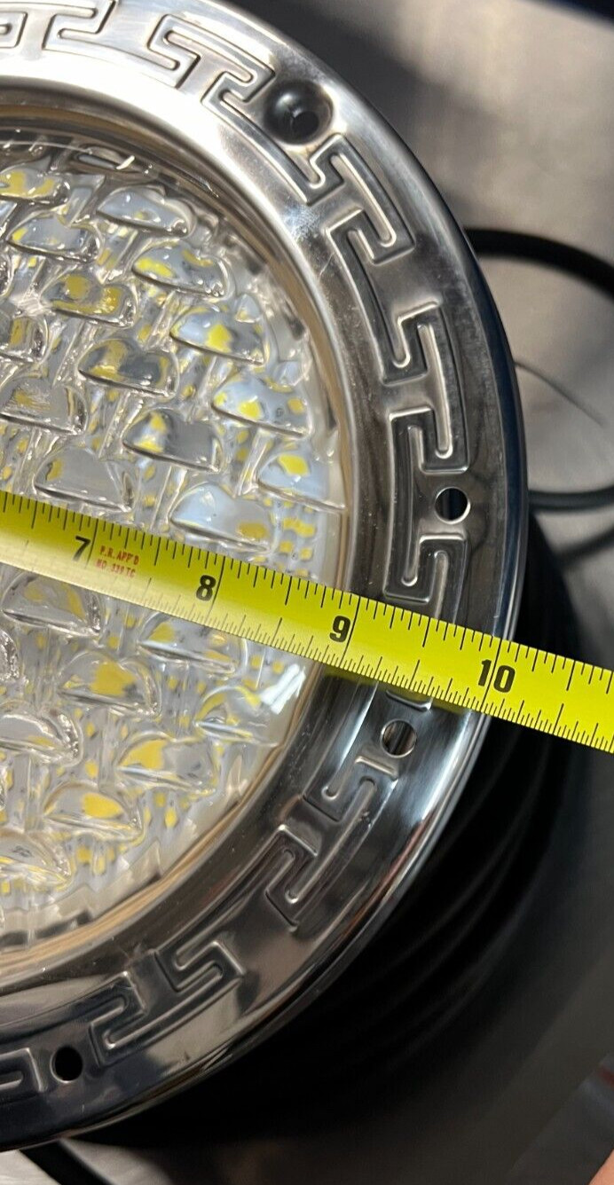 50FT AC120V LED Pool Lights 10 Inch 35W Pure White Pool Light gallery