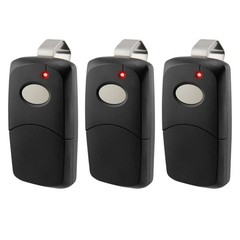 3x For 3089 Multi-Code Multicode 308911 Linear MCS308911 300mhz Remote Black