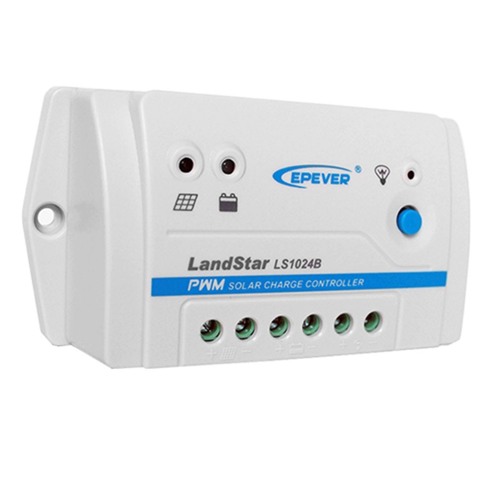 ACOPOWER LS1024B 10A 12/24V PWM Solar Charge Controller gallery