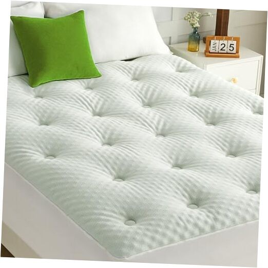Reversible Mattress Topper Egg Crate Queen White - Egg Crate Memory Foam gallery