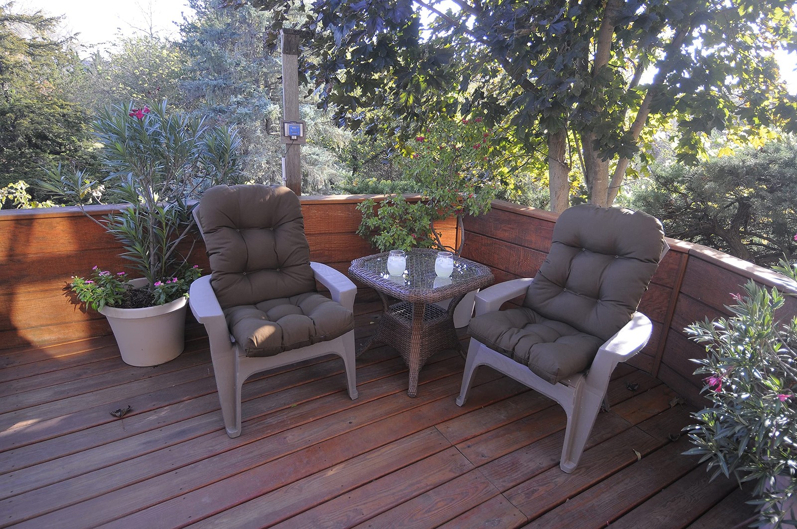 College Covers Everything Comfy Brown Indoor Outdoor Adirondack Cushion Patio gallery