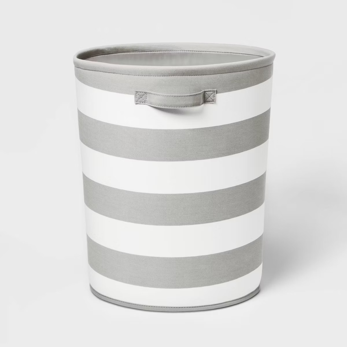 Extra Large Canvas Striped Kids' Bin Gray - Pillowfort 38.2 Volume Capacity gallery