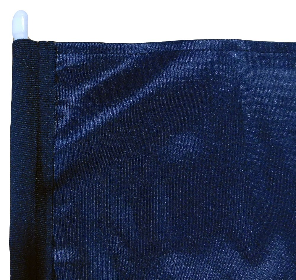 2 Pack Black Plain Solid Color DOUBLE Sided 12x18 Nylon Vehicle Flag gallery