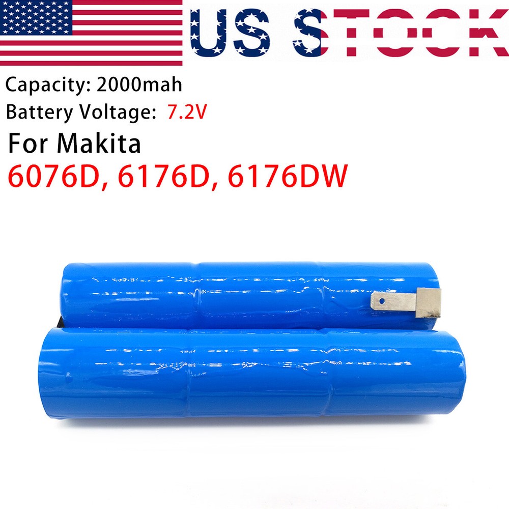 Battery Pack For Makita 7.2V 2.0Ah 2000mah Ni-MH 6076D 6176D 6176DW US#1