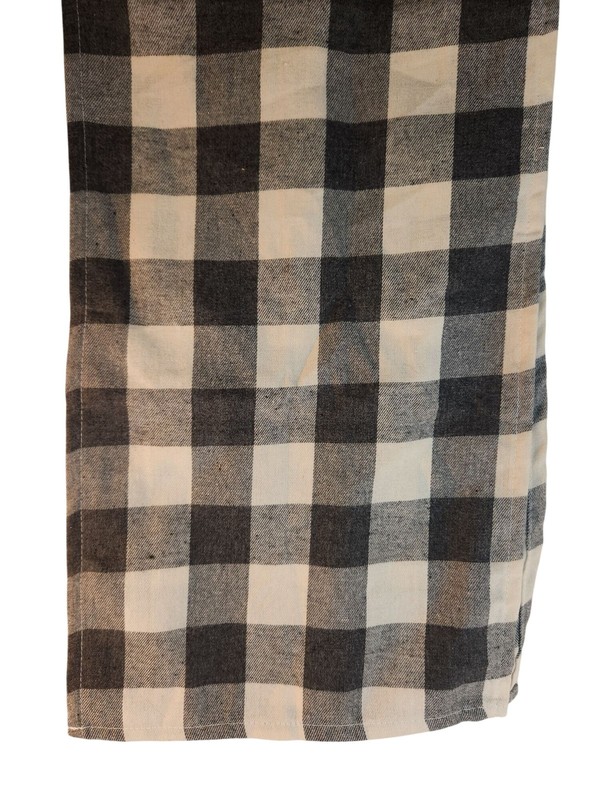 Gray & Cream Buffalo Checkered Cotton Table Runner 12x70 Inches Classic Farmhous gallery