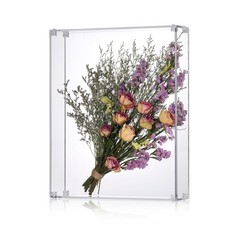 13×16 Acrylic Shadow Box Assemble Display Case DIY Tabletop/Wall Mount Displa…