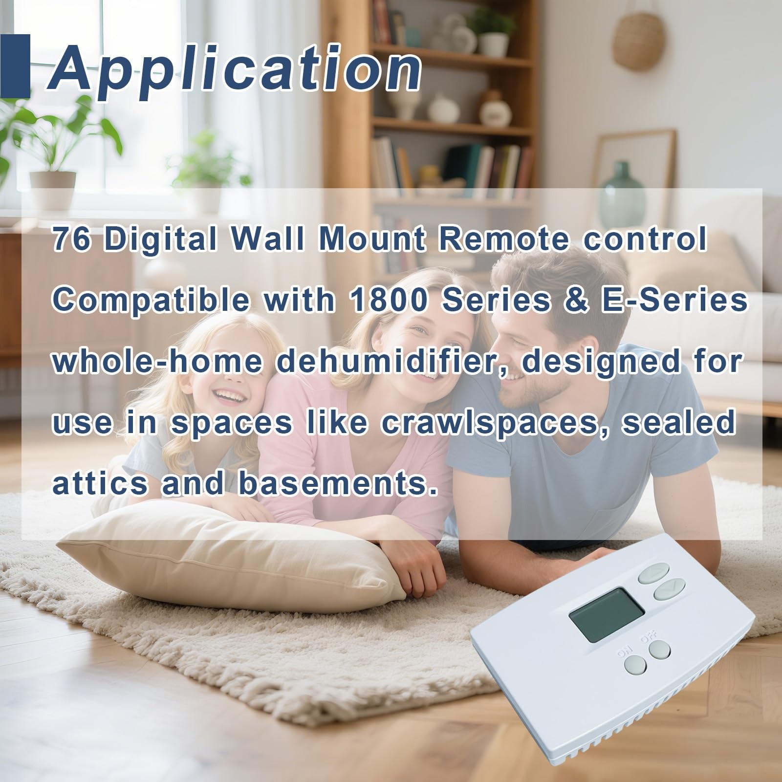 76 Digital Wall-Mount Dehumidifier Control – Compatible with AprilAire 1700/1... gallery