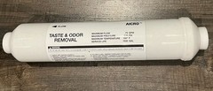 Aicro Inline Water Filter Cartridge Taste Odor Removal 1500 GAL 0.75 GPM 125 PSI