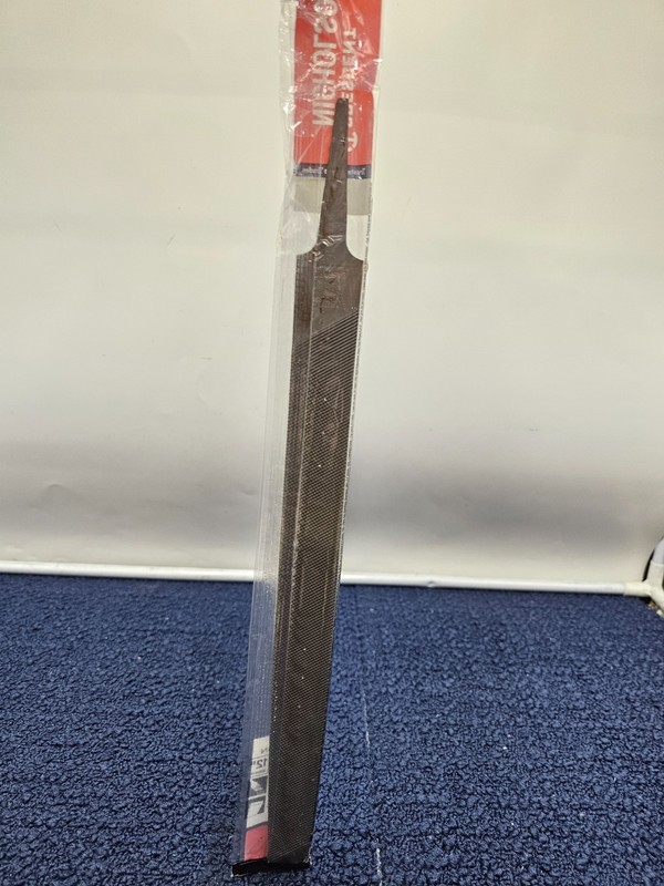 (QTY 6) Crescent Nicholson 03764NN: 12" Flat Double Cut Bastard File - Steel gallery