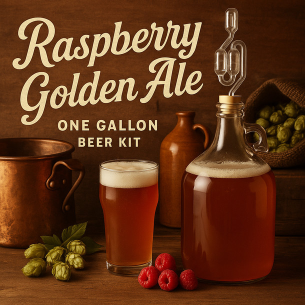 Brewers Best Raspberry Golden Ale One Gallon Beer Kit gallery