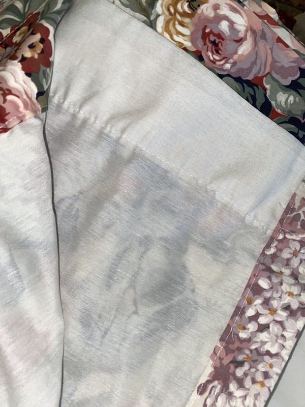 RALPH LAUREN 2 Allison Lined COTTON CURTAIN PANELS Short 41X49 gallery