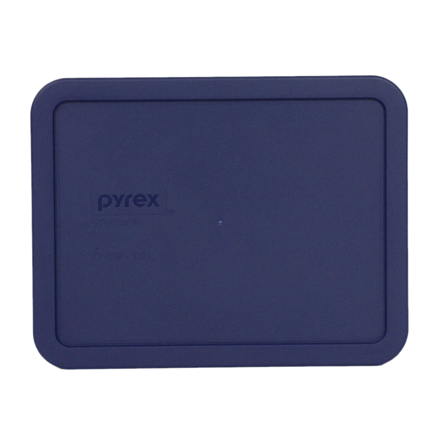 Pyrex 7211-PC Blue Rectangle Plastic Food Storage Replacement Lid (2-Pack) gallery