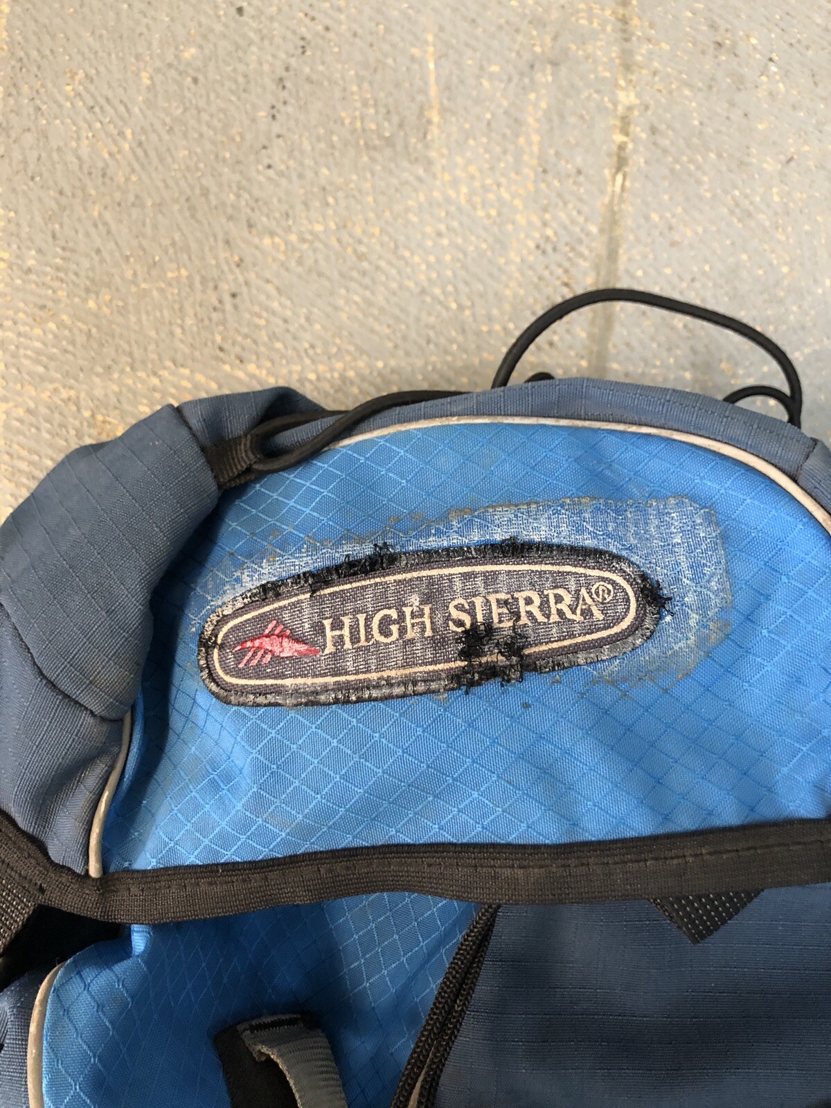High Sierra Backpack Blue Black Tan  Trek 45+ 2