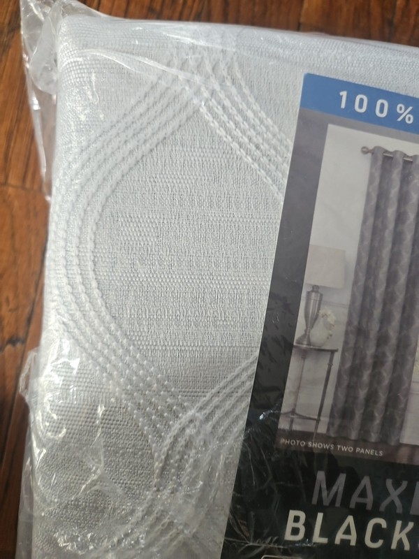 Max 100 Blackout Grommet Top Panel with Thermal Lining Campbell 50in W x 108in L gallery