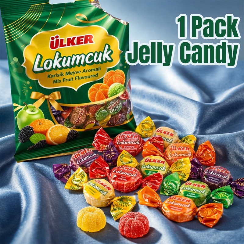 Ceres Gourmet Assorted Fruit Jelly Candy 350g – Soft Chewy Fruit Candy Mix gallery