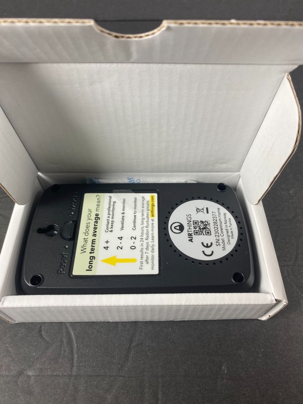 Airthings Corentium Home Radon Detector 223 Portable, Lightweight, Easy-to-Use gallery