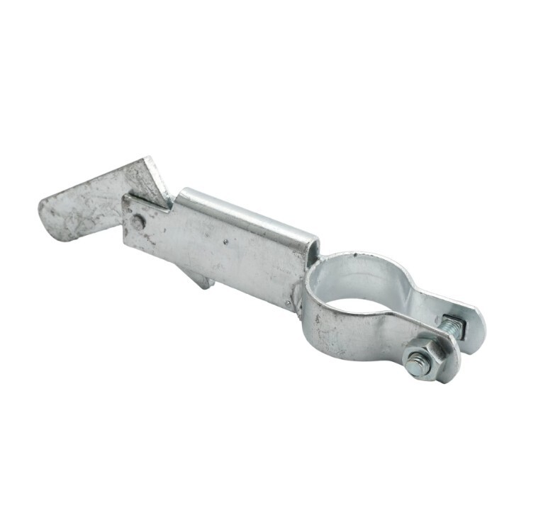 Chain Link 1 5/8" or 2" [1 7/8" OD] Duckbill Gate Holdback (Pressed Steel) gallery