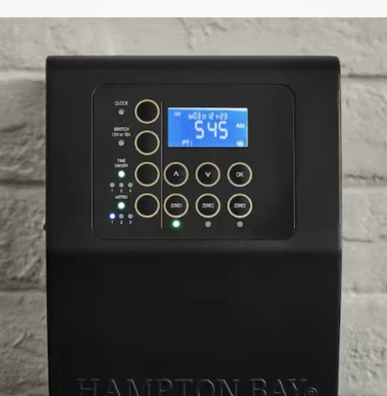 Hampton Bay Low Voltage 300W 3-Channel Digital Landscape Lighting Transformer gallery