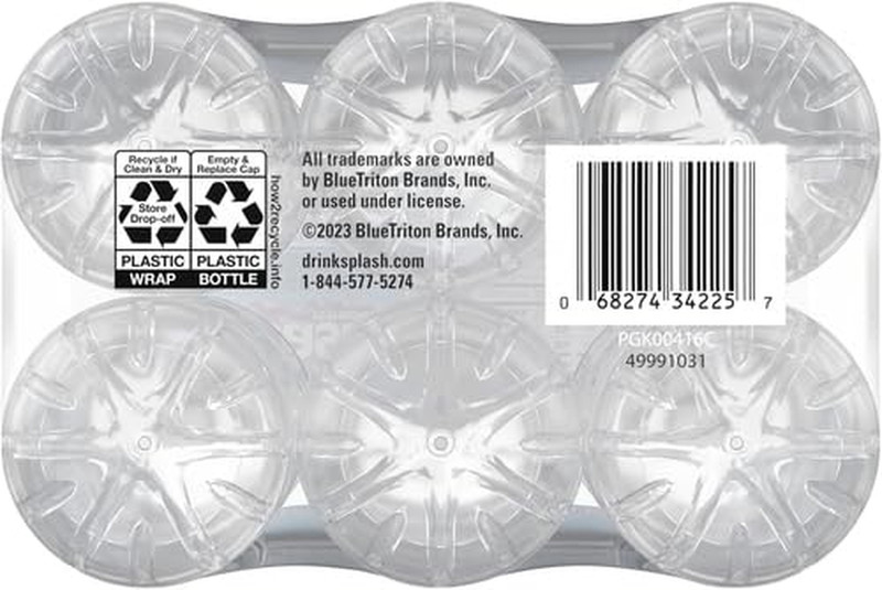 Splash Refresher Acai Grape Flavored Water, 16.9 Fl Oz, Plastic Bottle Pack o... gallery