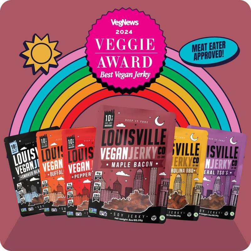 Louisville Vegan Jerky - Maple Bacon Vegan Meat - Lip-smacking Grocery gallery