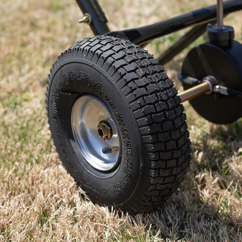 Titan Attachments 70 LB Professional Fertilizer Push Broadcast Spreader gallery
