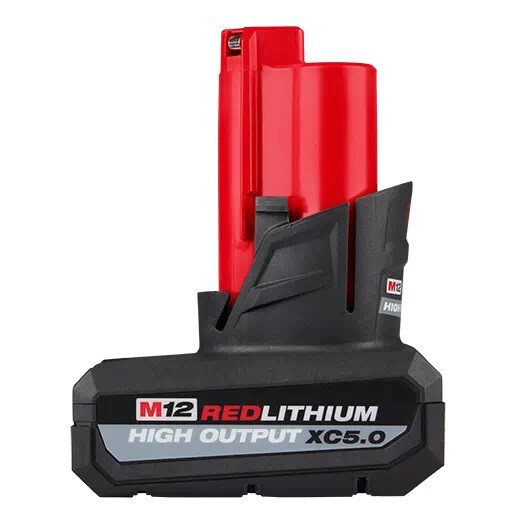 MILWAUKEE - M12 REDLITHIUM HIGH OUTPUT XC5.0 Battery Pack gallery