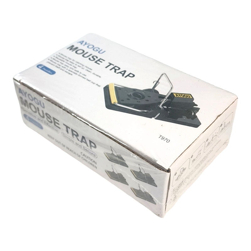 4 Pack Ayogu Mouse Traps Sensitive & Effective Easy Set New Free Shipping gallery