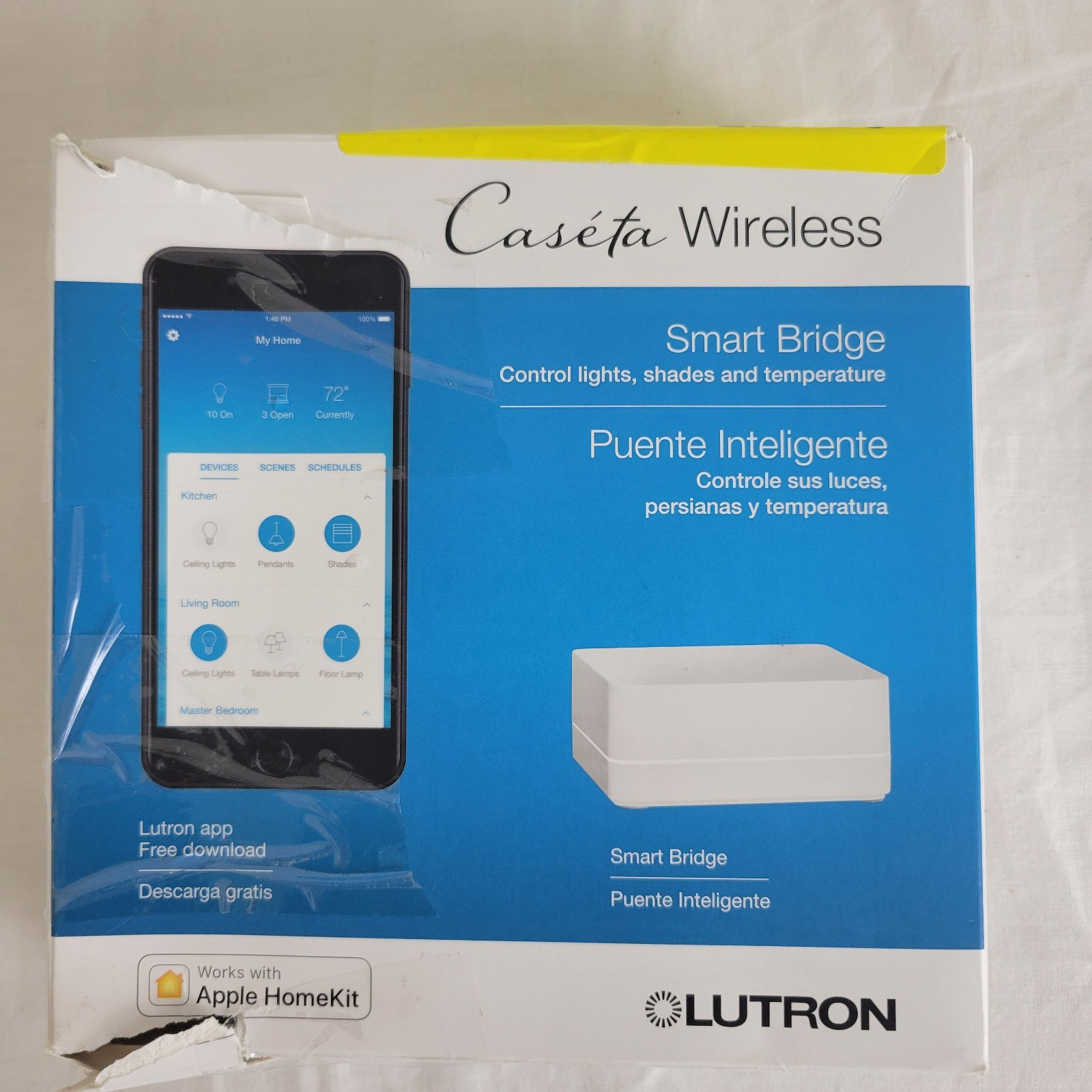 Lutron Caseta Wireless Smart Bridge Hub L-BDG2-WH HomeKit/Alexa/Google gallery