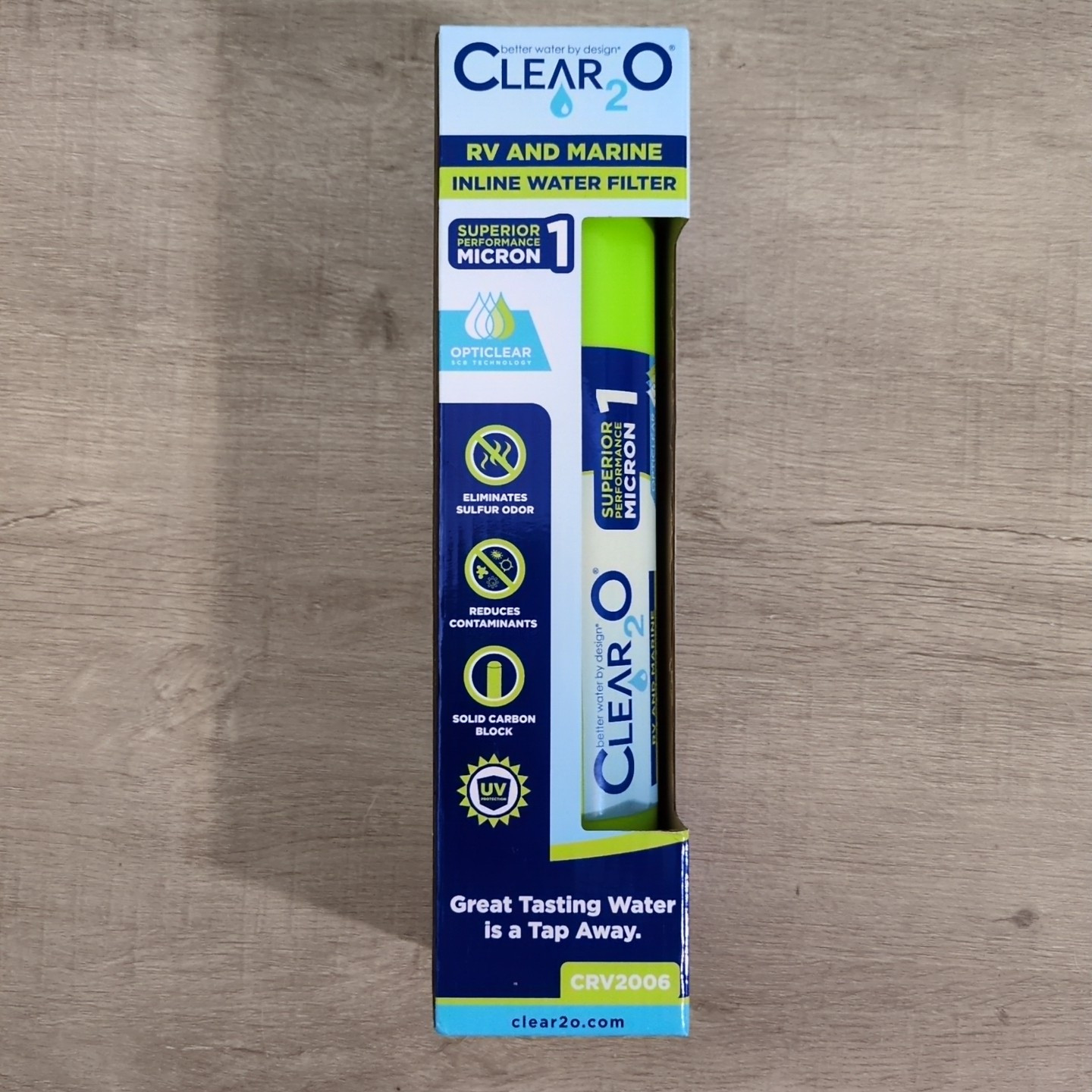 Clear2O CRV2006 RV and Marine Inline Water Filter - Brand New gallery