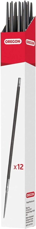 High-Performance 5/32" Chainsaw Round Files - Ideal for Professionals - 12 Pack gallery