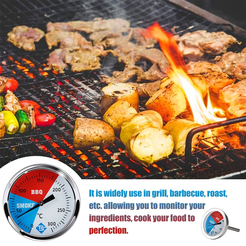 Temperature Gauge 0-300 Degrees Celsius Gauge Stainless Steel Cooking X1F1 gallery