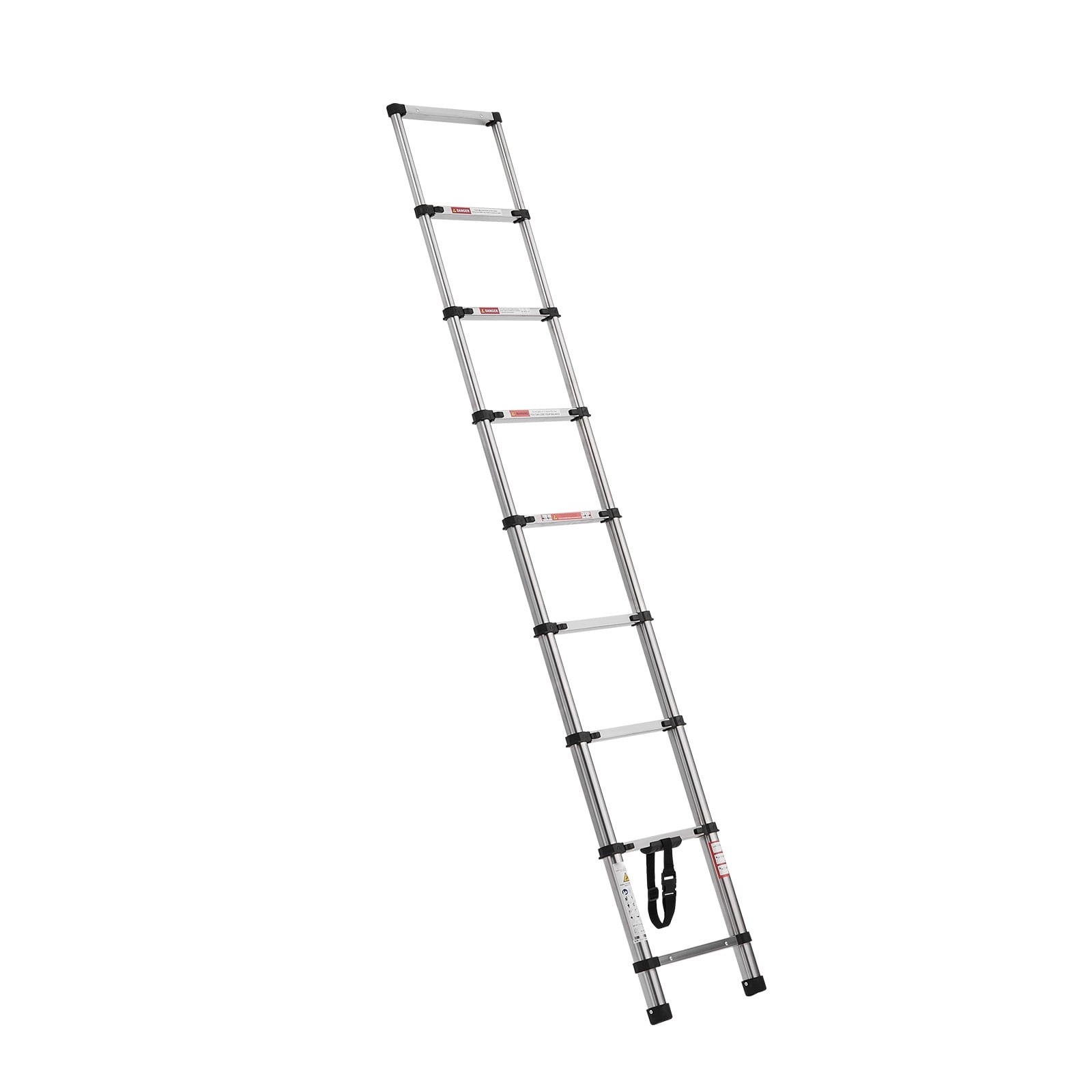 8.5ft Telescoping Ladder, Stainless Steel Lightweight Extension Ladder gallery