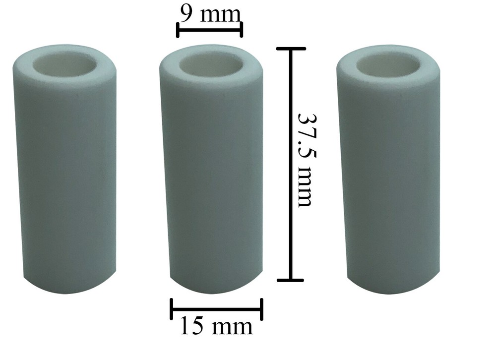 3-pack General Pump 52040009 Replacement CERAMIC PISTON 15mm fits EZ TX Pumps