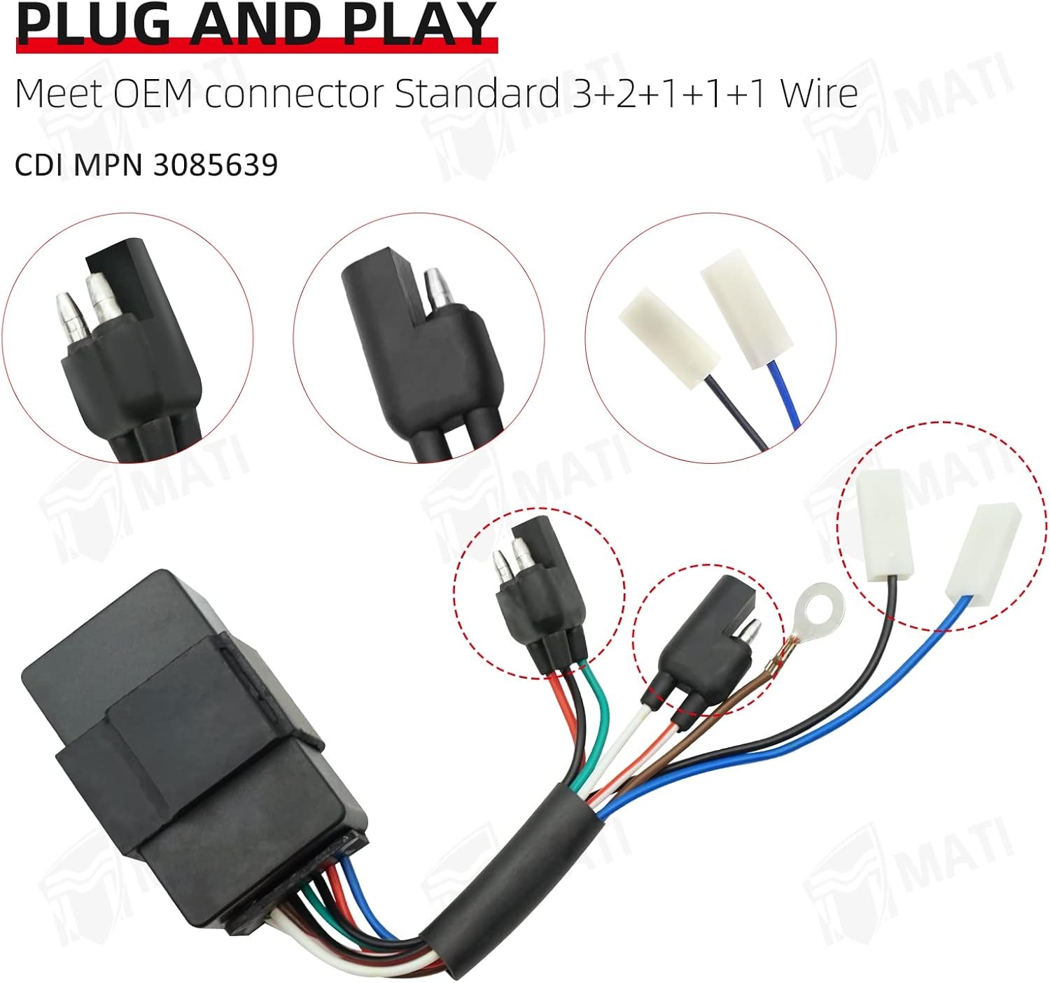 M MATI Ignition Coil Spark Plug CDI Polaris Sportsman 500 gallery