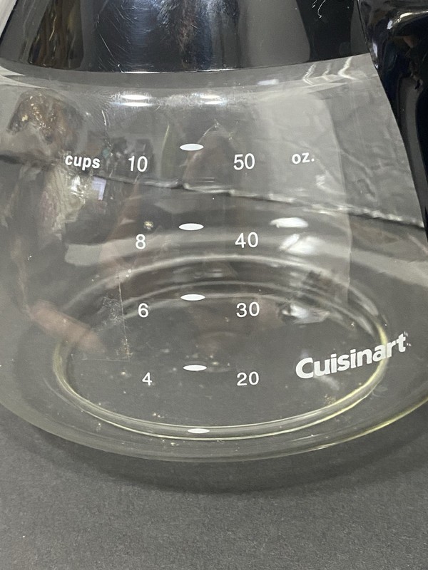 Cuisinart Coffee Pot Replacement Carafe 10 cup 50 Oz Glass Model B2 HTF gallery