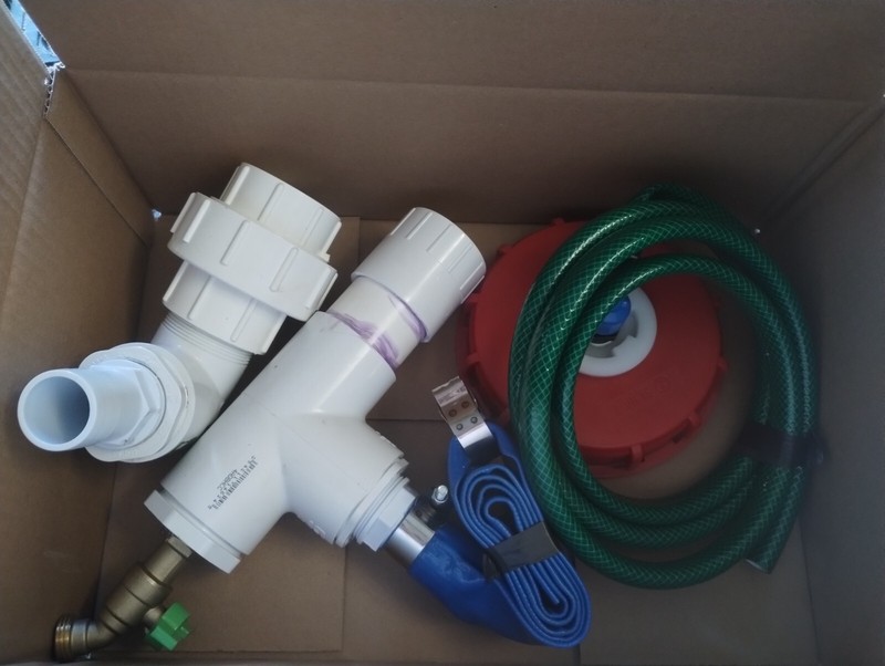 IBC Tote High Flow double stack kit with 3/4" drain IBC Tote gallery