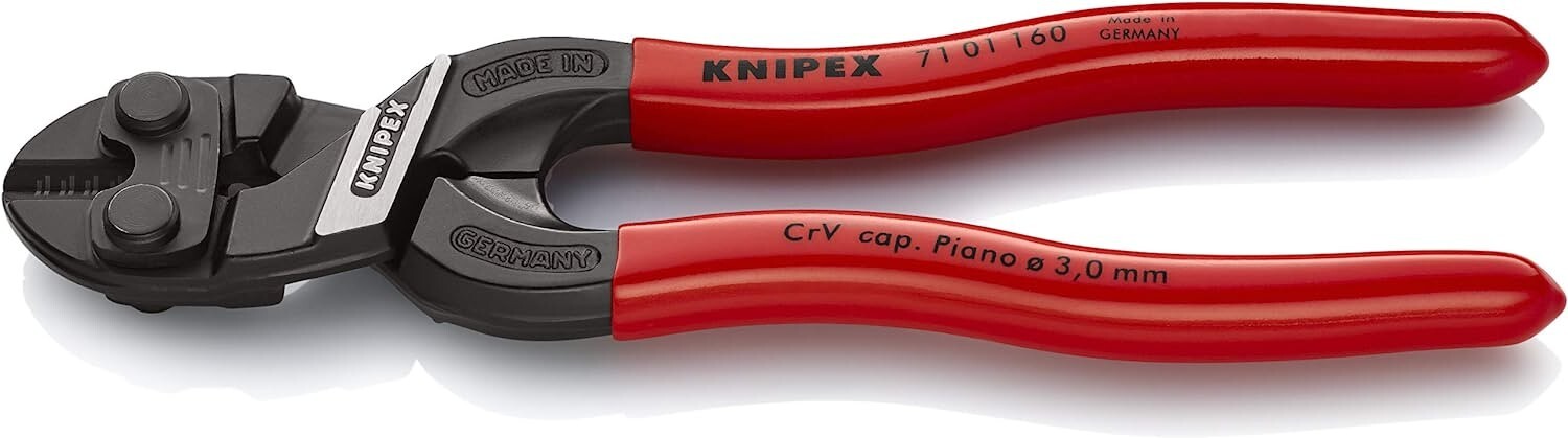 KNIPEX Tools - CoBolt S, Compact Bolt Cutter (7101160), 6-Inch NEW gallery