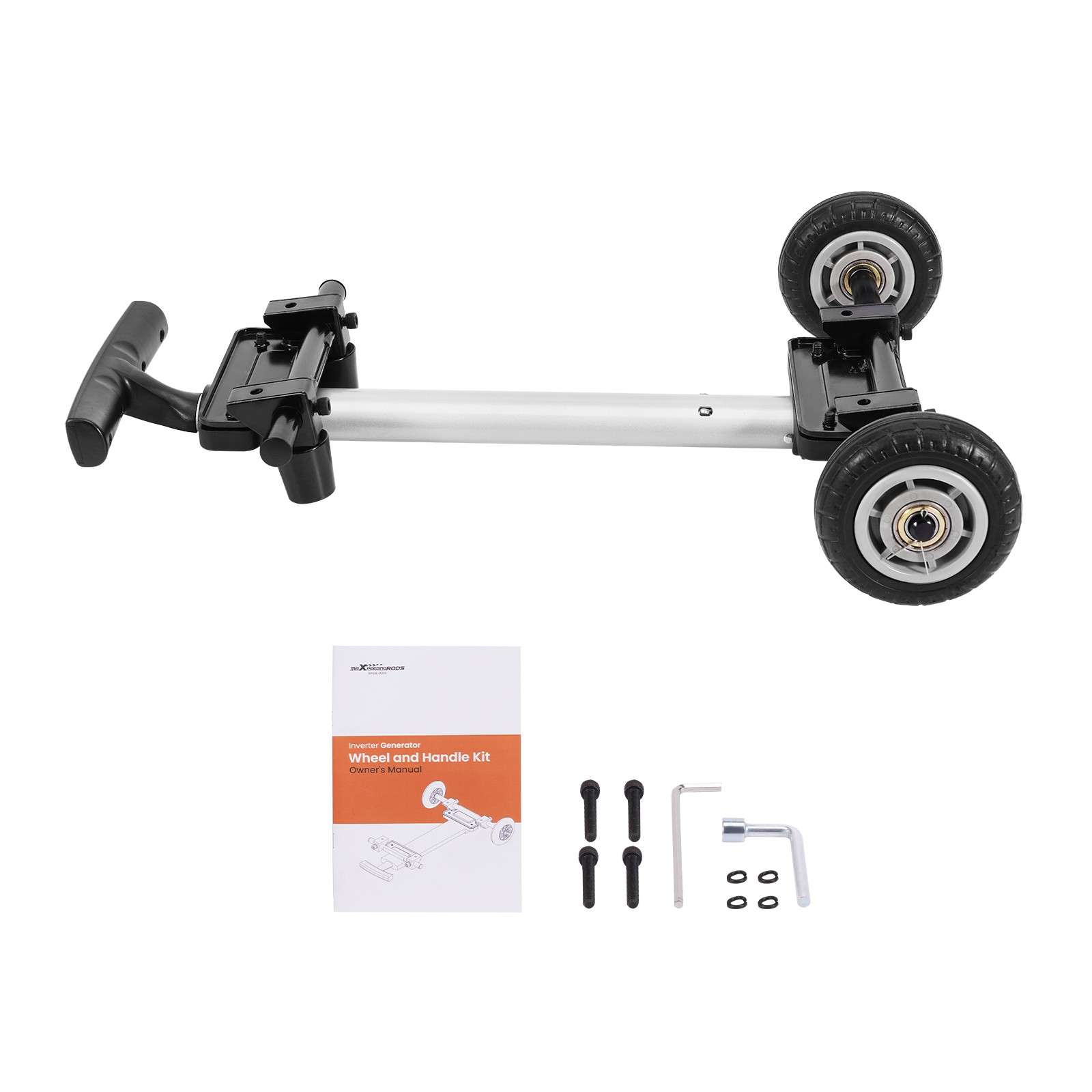 Generator Wheel Kit Solid Plastic Wheels Aluminum Handle MXR3800DF MXR5000DF gallery