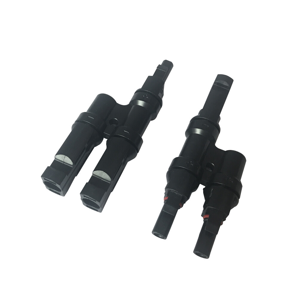 Solar Panel T Branch Y Type Connectors Cable Splitter Coupler Combiner Connector gallery