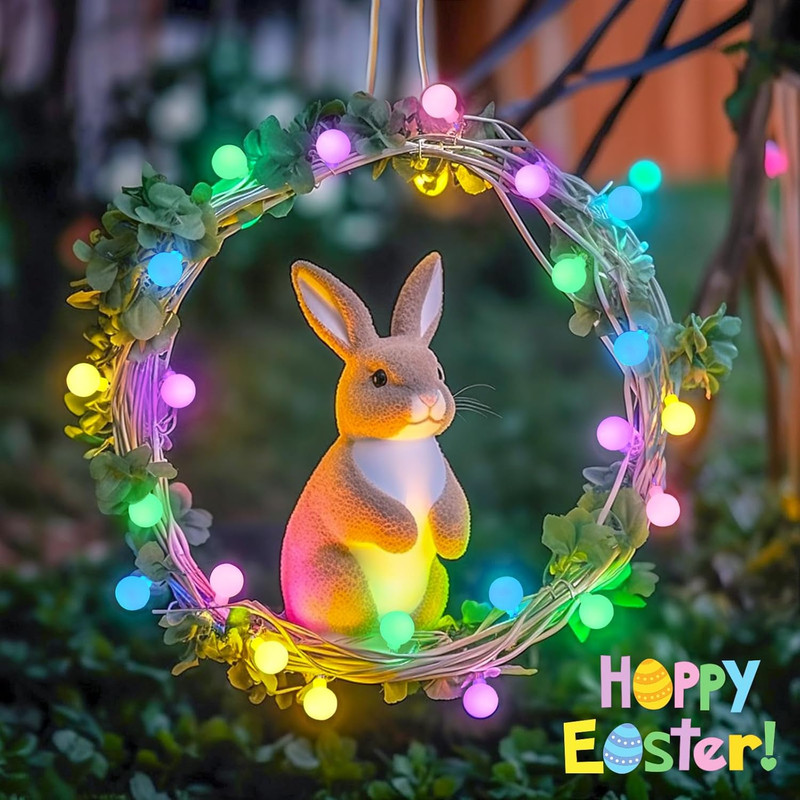 100 LED Connectable Easter Lights String Indoor, 33 Ft Globe String Lights Plug gallery
