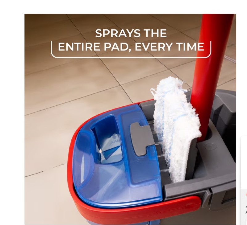 O-Cedar H2prO Microfiber Flat Mop System - New gallery
