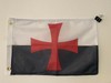 Templar Knights Battle Flag Polyester 12 X 18 Inches Boat Motorcycle 3 grommets6 gallery