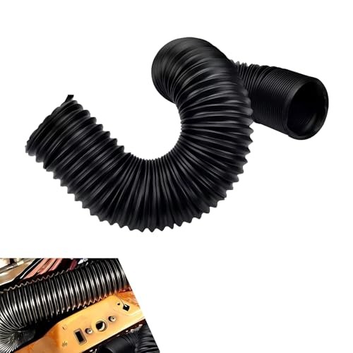 1 PC Cold Air Intake Hose, 3" (76MM) interfaces Air Tubes, 1 PC #76 mm Black gallery