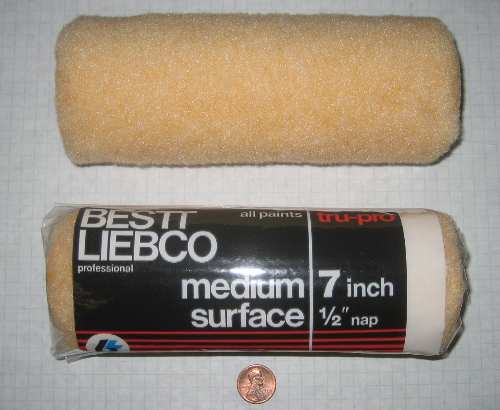 BESTT LIEBCO #8972-7" (L7V97) LATEX/OIL PAINT ROLLER COVER, POLYESTER/NYLON gallery