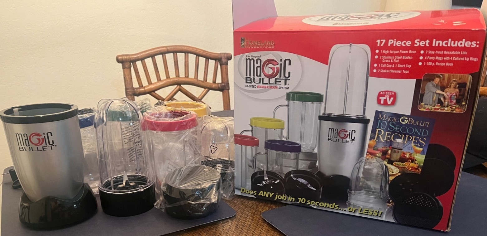 The Original Magic Bullet Express 17-piece Set From Homeland Housewares gallery