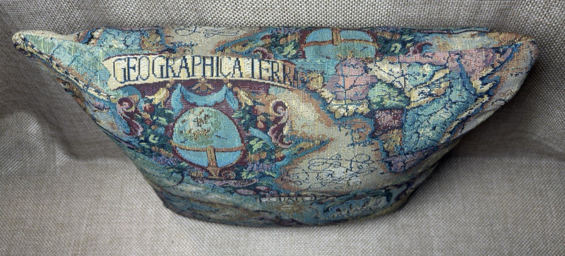 Map Throw Pillow Nautical Celestial Mermaidcore Sirens Vtg Old World Tapestry gallery