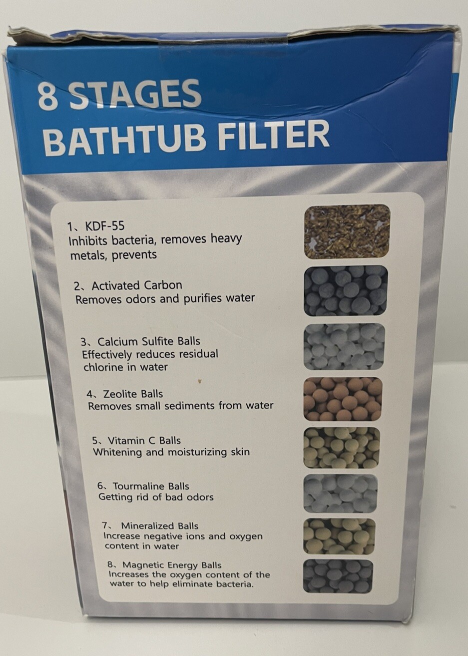 Bath Ball Filter, Protect Your & Your Family Skin Health 8 Stages Bathtub Filter gallery